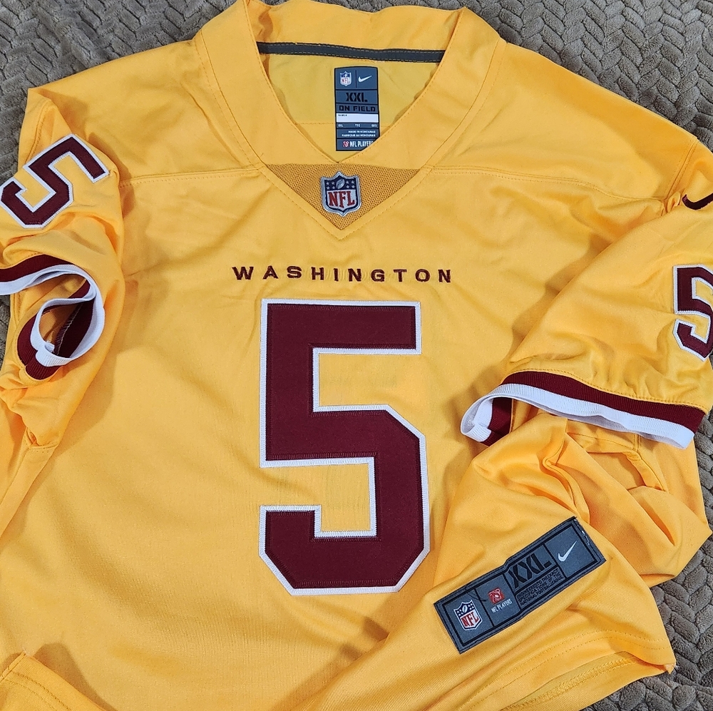 BRAND NEW NIKE WASHINGTON COMMANDERS JAYDEN DANIELS #5 COLORRUSH JERSEY SIZE 2XL